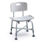 Shower Bench With Back Rest Heavy Duty