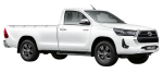 Toyota Hilux Single Cab 2.4GD6 2.8GD6 2016-2020 Tg Seat Covers