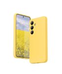 Liquid Silicone Back Case For Samsung Galaxy S23 Fe - Yellow