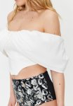 Carmen Collar Underwire Bustier - Ecru