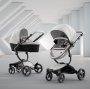 Mima Xari Black Frame - Black / Snow White / Autumn Stripe