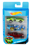 Hot Wheels 3-PACK Car Vehicle Assortment 1:64 Scale
