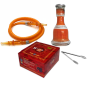 Combo Set - Hookah Bottle/hookah Pipe/hookah Tong/charcoal Box