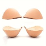 Thickened Adhesive Bra Pads Soft Chest Enhancer Pads Women's Lingerie & Underwear Accessories