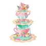 Kids Birthday Party 3 Tier Cupcake Stand - Construction