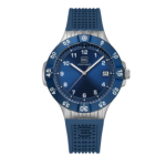 Blue Silicone Glock Watch - GW-15-5-22