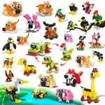 Insoon 30 Animals Pack Party Favors For Kids 750 Pcs Animals Building Block Toy For Goodie Bag Stuffers Classroom Student Prizes