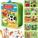 Busy Book &toddler Activity Book Montessori Activity Board Toy