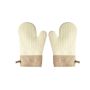 Heat Resistant Two-finger Oven Mitts - Non-slip Silicone Gloves For Baking