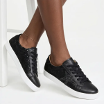 Sydney Leather Sneaker - Black Snake - 8