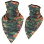 Face Mask Balaclava Two Set Green/ Orange Camo