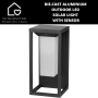 Die-cast Aluminium Outdoor LED Solar Light With Sensor