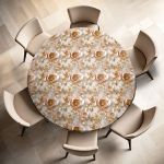Round Tablecloth - Rich Cream
