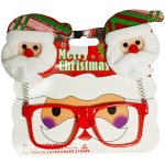 Santa Claus Cotton Glitter Glasses