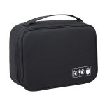 Black Data Cable Bag