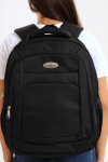Powerland Laptop Backpack Or School Bag With Multiple Compartments Black Large