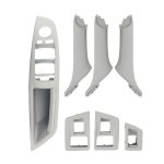 Car High Configuration Version Inside Doors Handle Pull Trim Cover 5141 7225 873 For Bmw F10 F18 Left Driving Grey