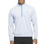 Adidas Lightweight Half-zip Top - Crystal Sky