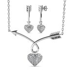 DESTINY Cupid's Arrow Set With Swarovski Crystals
