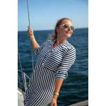 Donnay Donna Striped Shirt Dress - XL