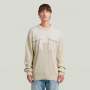 G-star Raw Woven Mix Whitebalt Knit Pullover - XXL / White