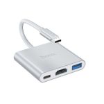 Hoco HB14 Type-c To USB3.0+HDMI+PD Adapter