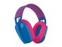 Logitech G435 Lightspeed Wireless Gaming Headset Blue And Raspberry