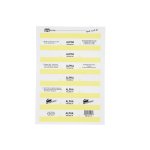 SFS-55MM Alpha Adhesive Tab-l.yello