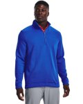 Men's Ua Storm Golf Sweater Fleece Zip - Versa Blue LG
