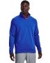 Men's Ua Storm Golf Sweater Fleece Zip - Versa Blue / LG