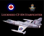 Lockheed CF-104 Starfighter Mouse Pad