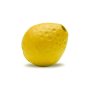 Turnup Rubber Throw Toy - Dandelion Yellow