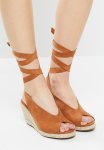 JOJO7 Espadrille Wedge Heel - Tan