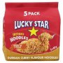 Lucky Star Durban Curry Flavour Instant Noodles 5 Pack
