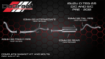 Isuzu D-teq 2.5 S c & D c Pre 2012 Degraaf Bobw Performance Exhaust For