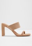 Meatha Strappy Heel Mule - Beige