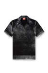 Diesel Mens Lawrie Knitwear Golfer In Charcoal Black - Charcoal Black 2XL