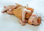 Frill Cross Over Muslin Romper