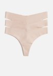 3-PACK Invisible Brazilian Briefs - Powder Pink