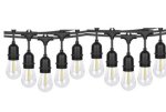 10 LED Waterproof Outdoor Patio String Bulb Lights With Plug OA-34