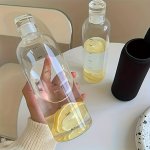 Leak-proof Bpa-free Plastic Water Bottle With Time Marker - Lightweight Hand-wash Only Perfect For Climbing & Outdoor Activities