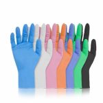Bold Nitrile Powder Free Black Examination Gloves