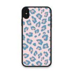 Custom Printed Tpu Cases - Apple Iphone XS Max & 39 Baby Blue Leopard Print& 39 By