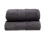 's Hotel Collection 600GSM Hand Towels - Pavement - 02 PC Pack
