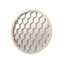 Honeycomb Round Mirror