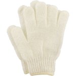 Clicks Recycled Material Bath Gloves Cream