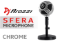 Arozzi Sfera USB Gaming Microphone Chrome