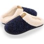 Plush Fleece Gel Slippers X Large