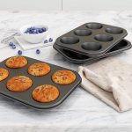6 Cup Non Stick Cupcake Muffin Pan Carbon Steel