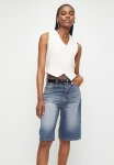 Superbalist Denim Bermuda - Med Blue Wash